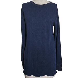 Craftsman Navy Long Sleeve Shirt Size Large